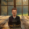 Leon Trotsky - Figura Busto