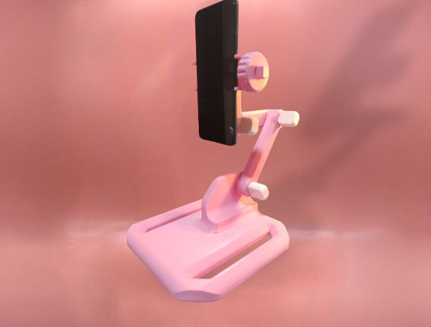 Soporte Porta Celular Ajustable 360° para Escritorio