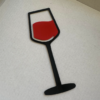 Marca paginas Copa de Vino x4