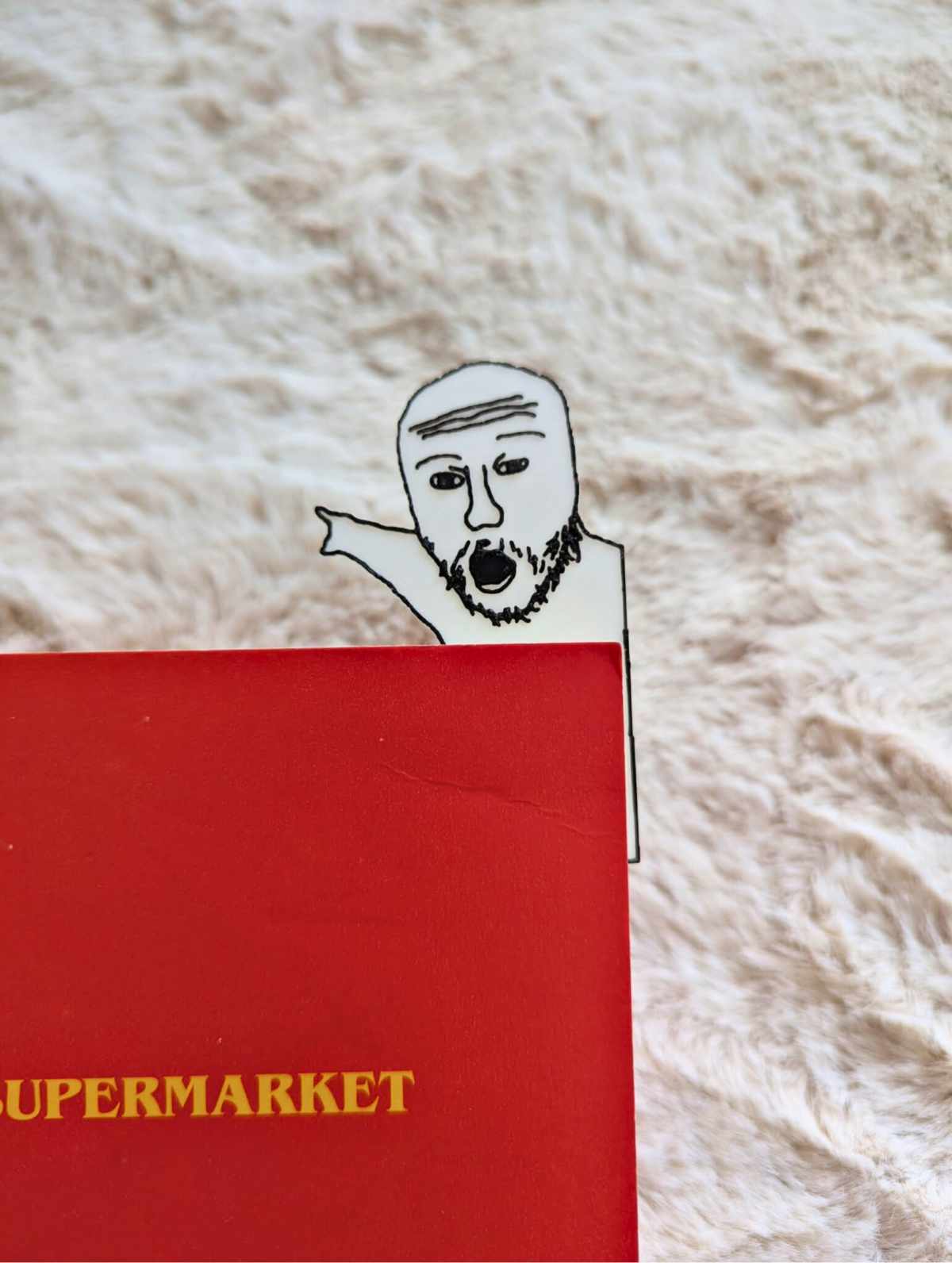 Marcapaginas Wojak que señala x5
