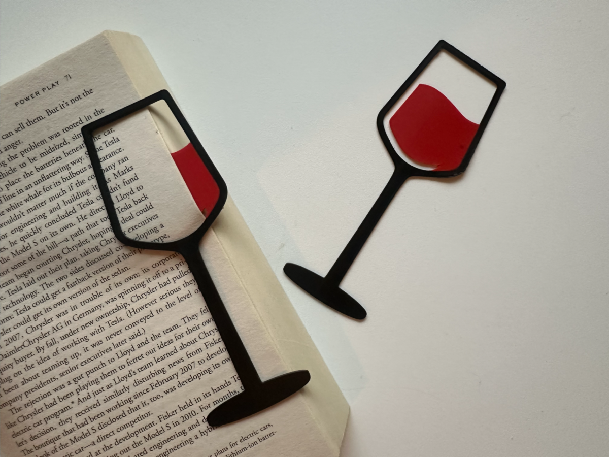 Marca paginas Copa de Vino x4