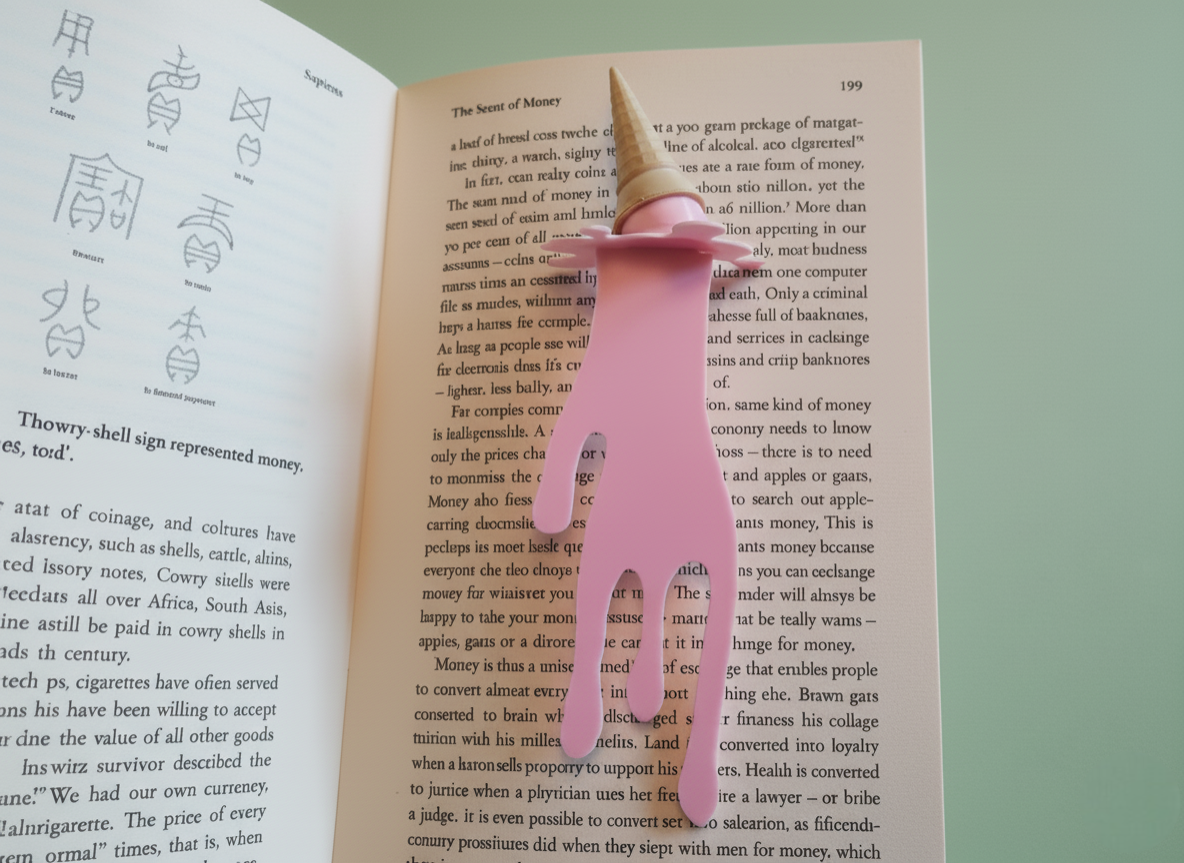 Marca paginas Cono de Helado