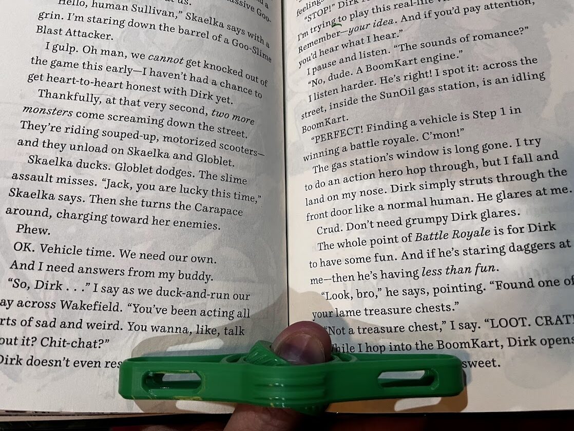 Sujetador de libros Ergonomico
