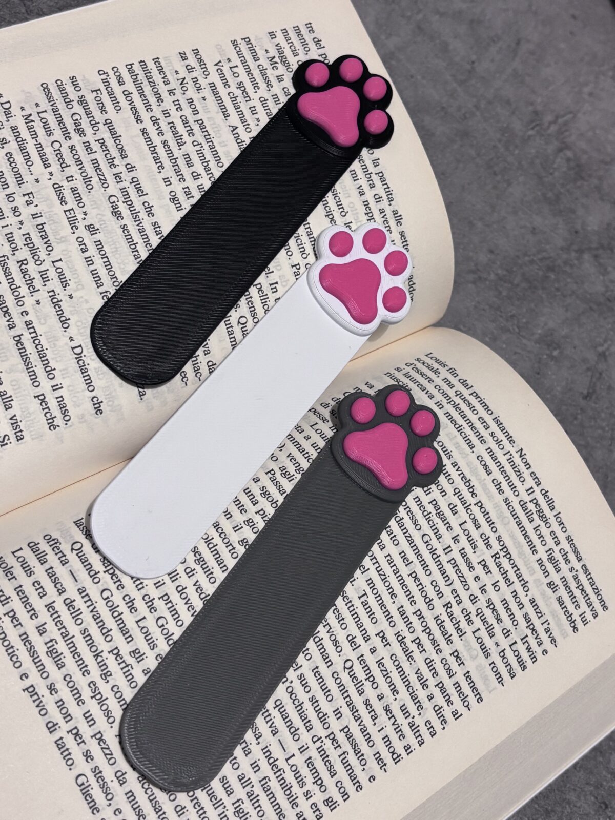 Marcapáginas Patitas 🐾 x3