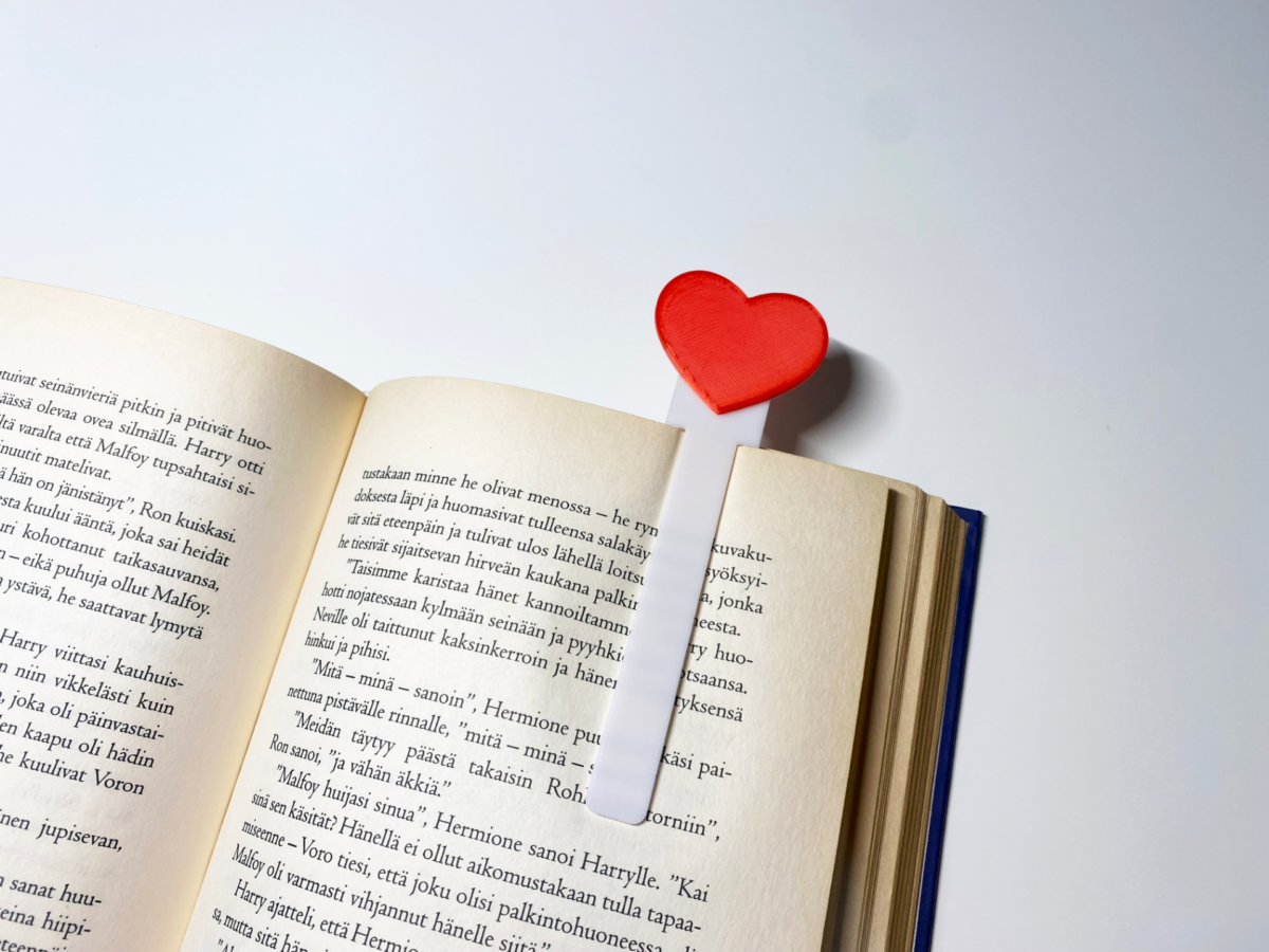 Marca paginas Corazon x4